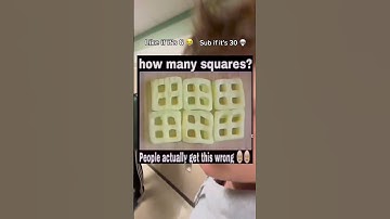 How many squares are there? 💀🙏 #relatablememes #usa #fyp