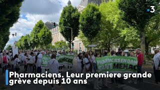 Pharmaciens. Leur premiere grande grève depuis 10 ans by France 3 Bretagne 3,685 views 3 days ago 1 minute, 19 seconds