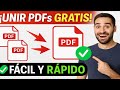 &quot;Cómo UNIR varios archivos PDF EN UNO solo GRATIS ✅ 2025&quot;