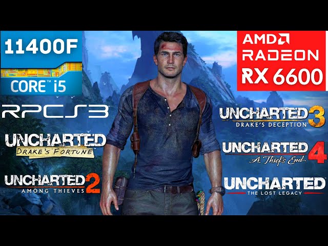 The Uncharted games are definitely playable : r/rpcs3