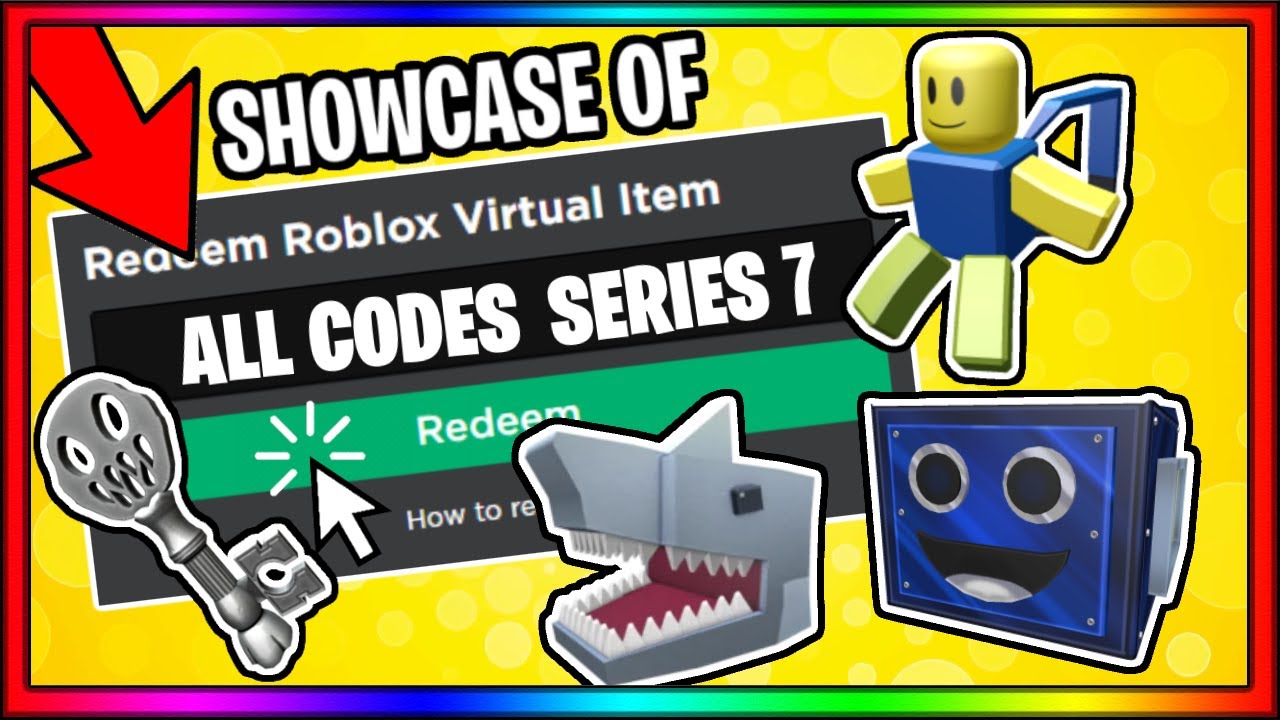 ALL ROBLOX TOY CODE ITEMS! (SERIES 6 SHOWCASE) 