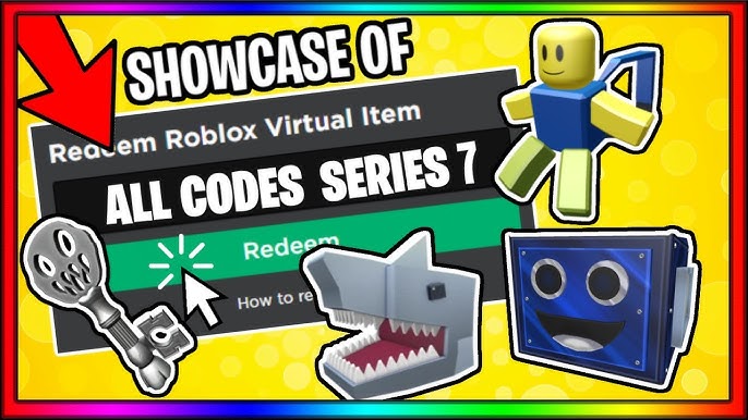 ALL ROBLOX TOY CODE ITEMS! (SERIES 1 - 6) SHOWCASE 