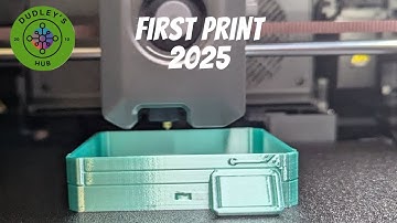 Elegoo Centauri Carbon first print (2025)