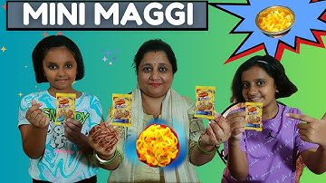 Eating Mini Maggi