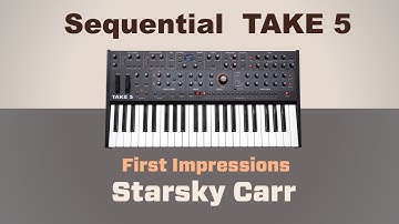 Sequential TAKE 5 // First impressions, review and demo // From raw sounds to finished tones