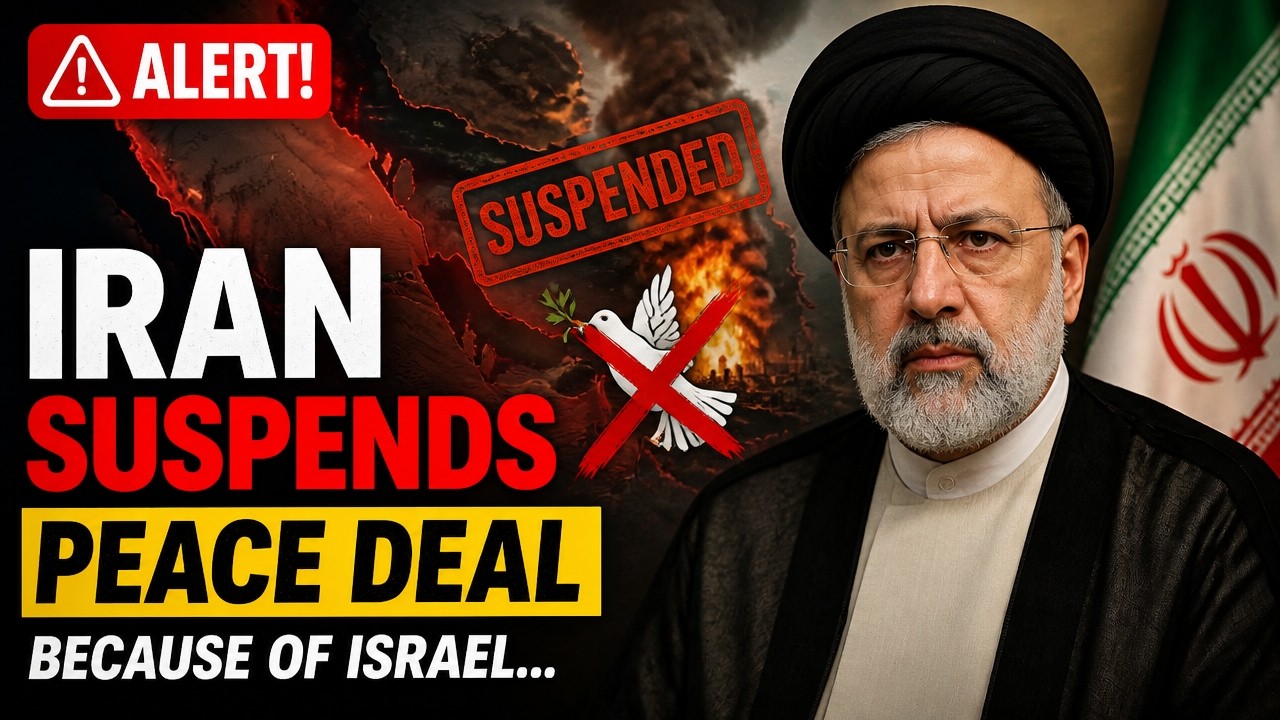 ALERT: IRAN SUSPENDS PEACE DEAL BECAUSE OF ISRAEL…