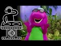 Barney dont need no education visual beat