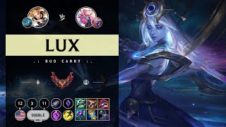 Lux Carry vs Seraphine - NA Grandmaster Patch 14.9
