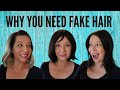 WIGS VS HAIR TOPPERS VS EXTENSIONS: INTRO TO "FAKE" HAIR + HOW TO BUY IT FROM A HAIR LOSS SUFFERER