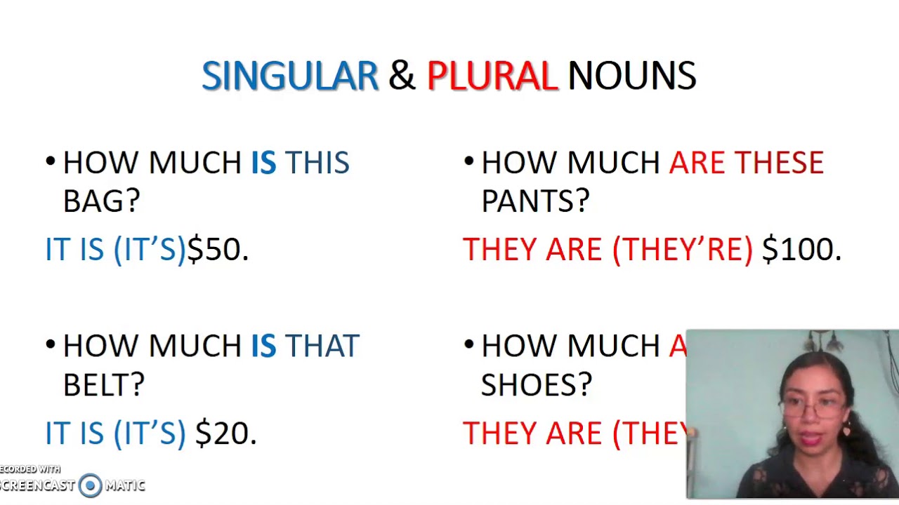 The Nouns: Number