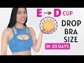 DROP YOUR BRA SIZE IN 20 DAYS, LEVEL 2 (HARDER), reduce oversized breasts, tighten & natural lift
