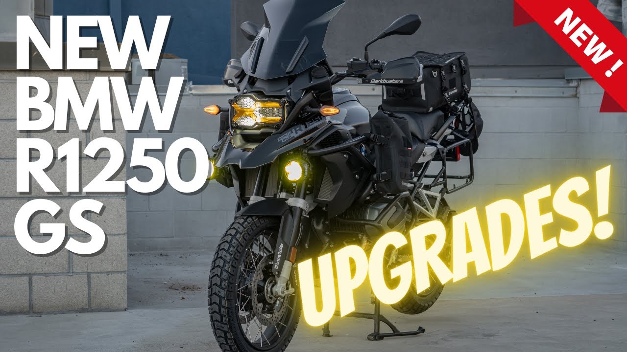 BMW R1250 GS - Best Mods & Upgrades - Fully Built Motorcycle! 