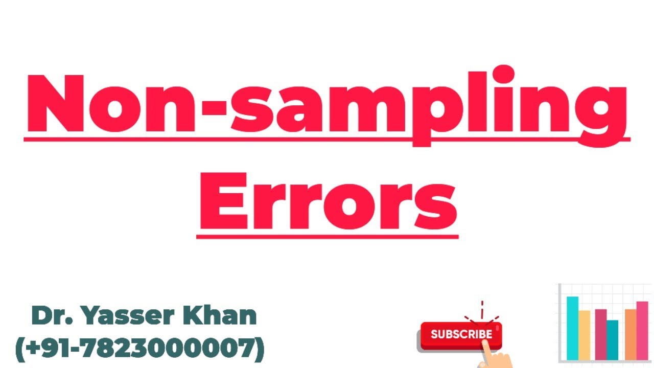 Non-sampling Errors