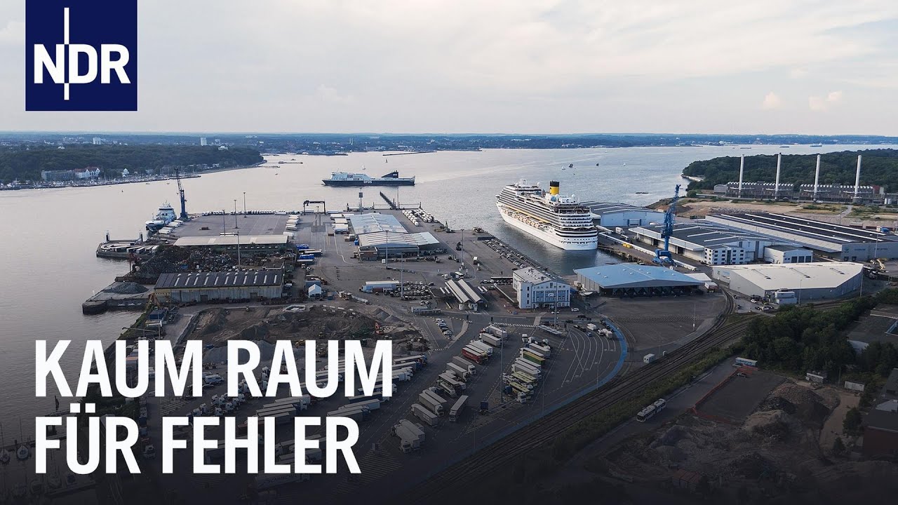 Drehscheibe Kieler Hafen: Kreuzfahrer, Frachtschiffe, Schlepper | Die Nordreportage | NDR Doku