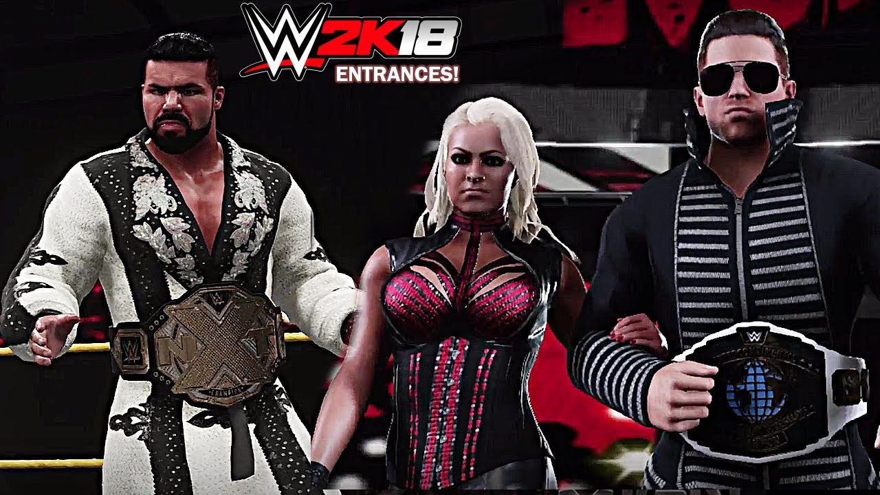 Bobby Roode 2k18 WWE 2K18 - Official Bobby Roode & The Miz & Maryse Entrances! - YouTube
