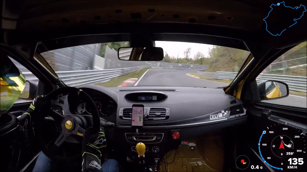 Nurburgring 7.37 BTG 7'37 Megane 3 RS GT Peformance 400+ Nordschleife VS Porsche GT3 RS 991