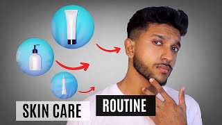 ඔයාගේ Face එක ලස්සනට තියාගන්නේ මෙහෙමයි. | Skin care routine for men.