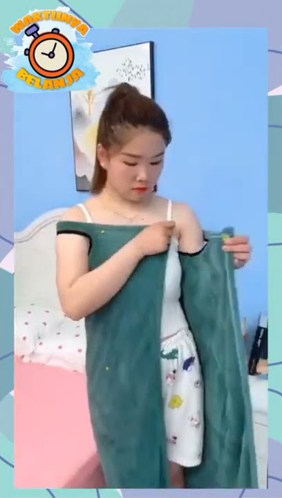 Baju Handuk Kimono Sexy #shorts #barangunik #barangberfaedah