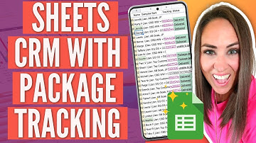 Google Sheets CRM + Package Tracker Add On | Direct Sales Follow Up CRM