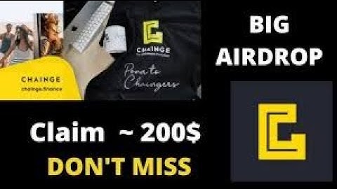 CHAINGE FINANCE AIRDROP - HOW TO CLAIM EARNED TOKENS TO CHANGE APP