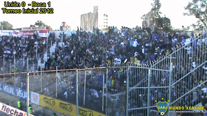 Unión 1 - Boca 2 /Torneo Inicial 2012