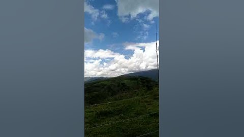 Lightning striking the fence