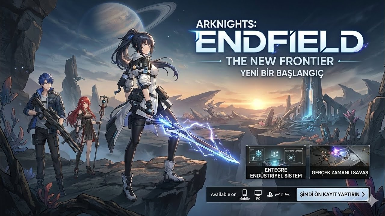 PC VE PS5 TADINDA MOBİL OYUN Arknights Endfield game play #ArknightsEndfield #AçıkDünya #MobilRPG