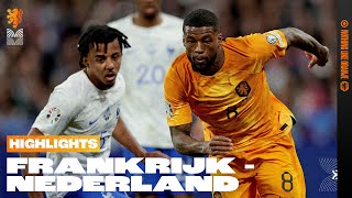 Highlights Frankrijk - Nederland (24/3/2023) EK-kwalificatie