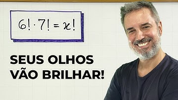 PURA EMOÇÃO: um produto de fatoriais surpreendente! 🤯