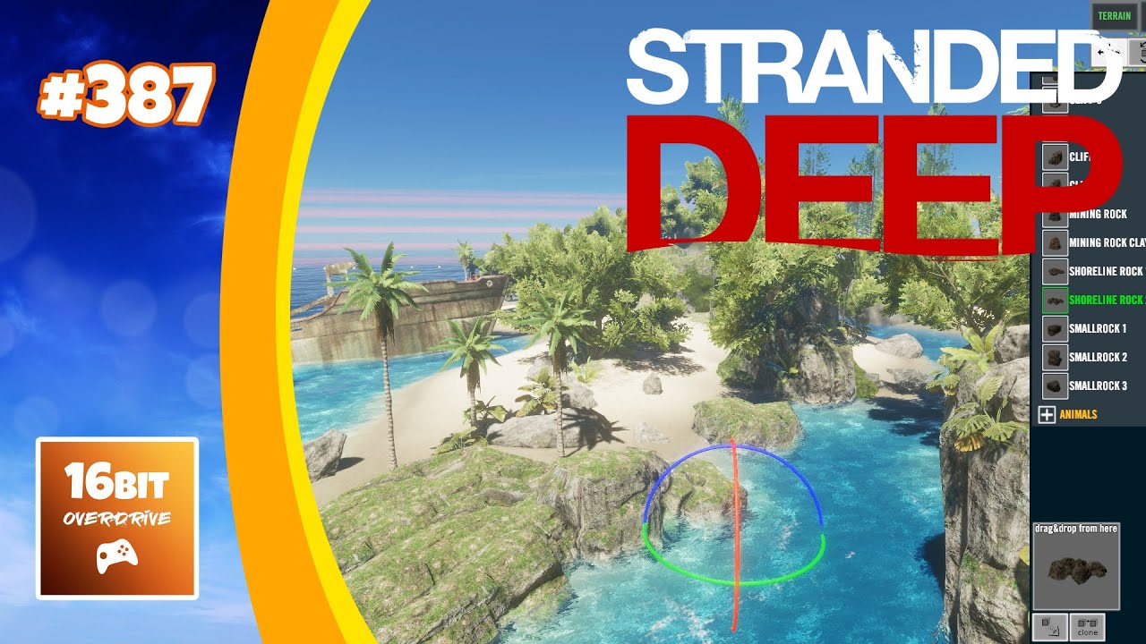 Stranded Deep: Advanced Map Creation - Polishing Rough Edges #387 - YouTube