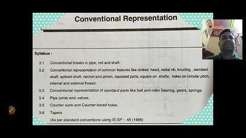 "Conventional representation" Introduction & Conventional representation for "Materials"