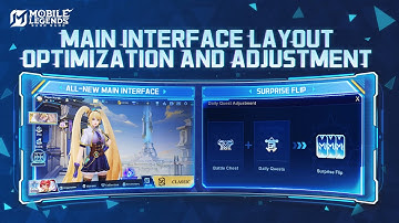 New Main Interface & Surprise Flip | Main Interface Layout Optimization and Adjustment | MLBB