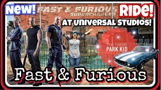 NEW! Fast and Furious Ride Universal Studios Florida soft opening! 2018 Supercharged POV HD screenshot 2