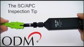 ODM (a Ripley brand) VIS Inspection Scopes - SC APC Inspection Tip