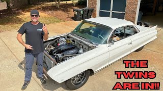 I Finally Mounted The Twin Turbos in My '61 Cadillac Coupe DeVille! by Finnegan's Garage 262,271 views 5 months ago 45 minutes