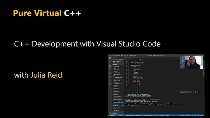 C++ Development with Visual Studio Code with Julia...