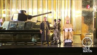 Coulisses - Aida envoute l’opéra Bastille - 20160629