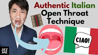 How to sing with Open Throat Technique (Italy's Secret Revealed!) screenshot 4