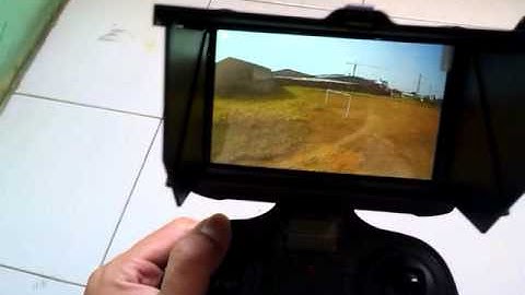 Diy 5 inch DVR + hubsan x4 transmitter