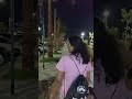 Night walk through Al Mamzar Beach Park 🌙✨ Dubai nights just feel different.