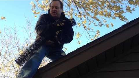 GUTTER BRUSH-SUPER SIMPLE TO INSTALL