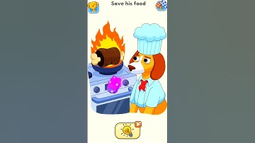 DOP 5 ( Save his food  ) Level 214 ! #gaming #shorts #dop5