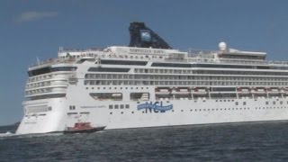 Norwegian Dawn Cruise Ship Runs Aground Off Coast of Bermuda