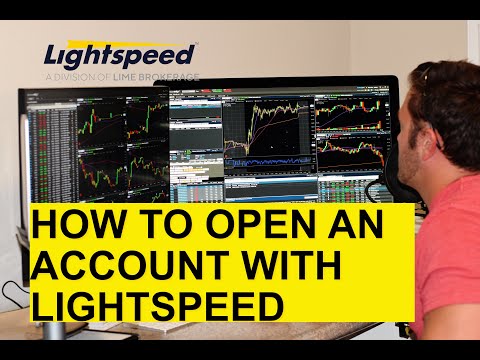 How to Open an Account with Lightspeed