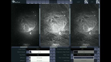 StarTools: M42 H-alpha High Dynamic Range composite processing