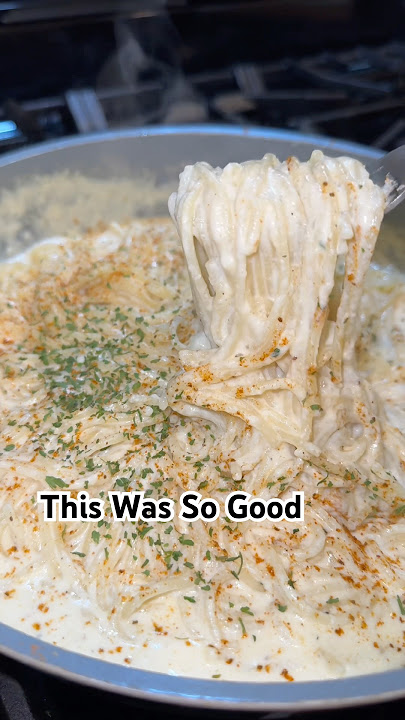 Try this Old Bay Alfredo pasta and thank me later #easypasta #alfredo #alfredosauce #cooking #yummy