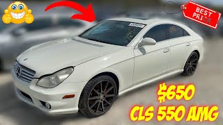 Buying A Mercedes Benz CLS 550 AMG From Copart For $650