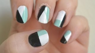 nail simple easy tape blocking