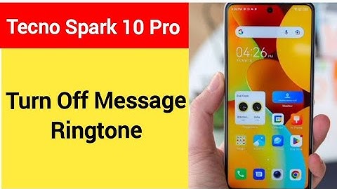 How to turn off message ringtone, Tecno Spark 10 pro me message sound band kaise karen, message prob