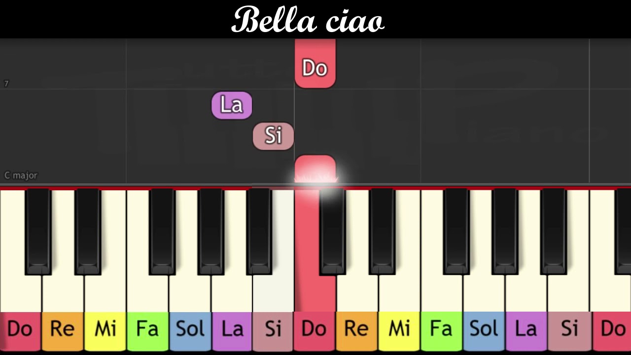 Piano Pour Enfant Bella Ciao Youtube Piano Pour Enfant Bella Ciao Youtube